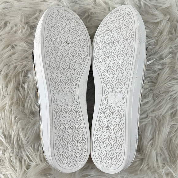 ROCK & CANDY Duffy Plaid Boat Shoes Loafers Size 10 - Picture 9 of 10